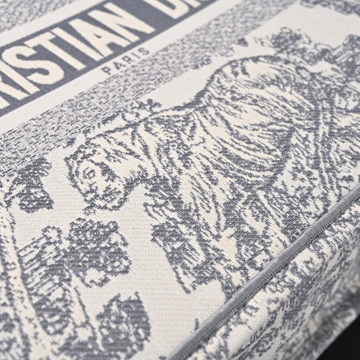 Christian Dior Large Book Tote – Toile de Jouy Embroidery